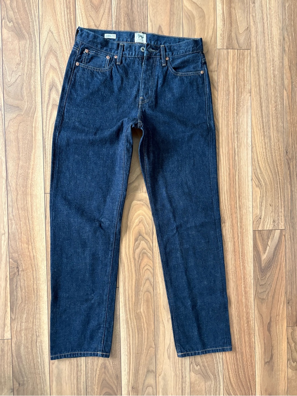 J.Crew Classic Straight jean in Japanese selvedge denim